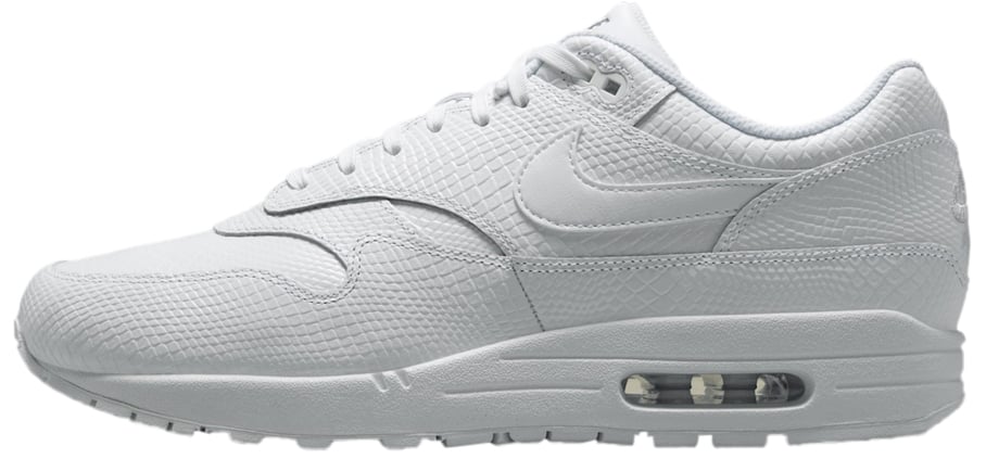 Nike Nike Air Max 1 PRM Snakeskin 'Triple White' Wit
