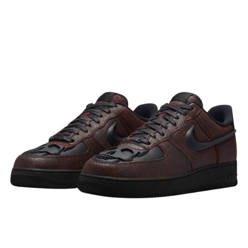 Nike Nike Air Force 1 Low Retro QS Halloween Skull Zwart