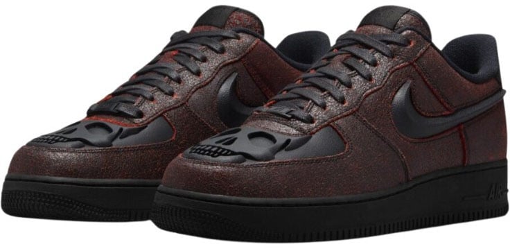 Nike Nike Air Force 1 Low Retro QS Halloween Skull Zwart