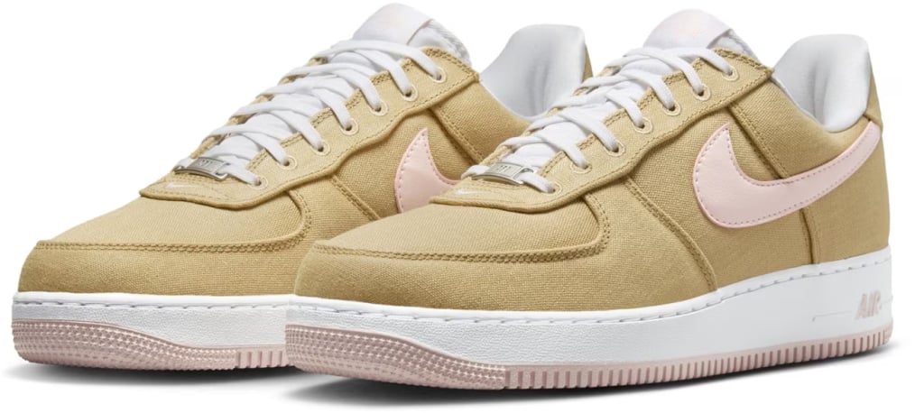 Nike Air Force 1 Retro Ll Qs 'linen Canvas' Sneakers Beige