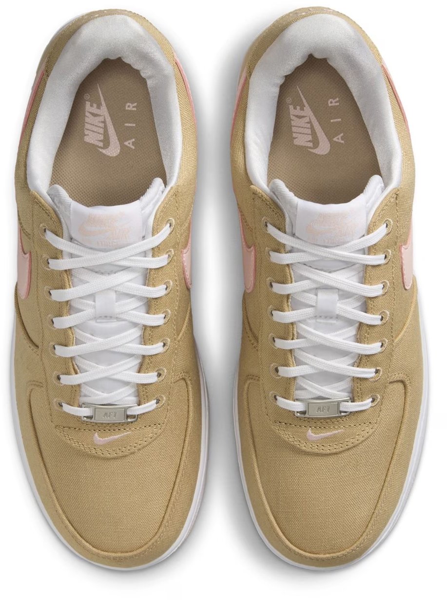 Nike Air Force 1 Retro Ll Qs 'linen Canvas' Sneakers Beige