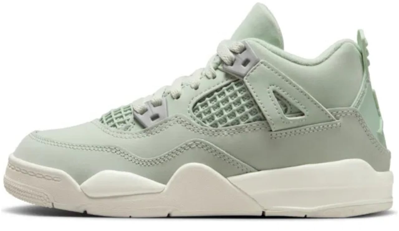 Nike Air Jordan 4 Retro Seafoam Sail Enfant et Bébé Groen