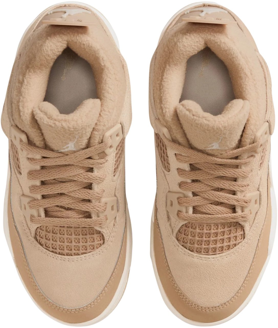 Nike Air Jordan 4 Retro Cozy Girl Enfant et Bébé Beige