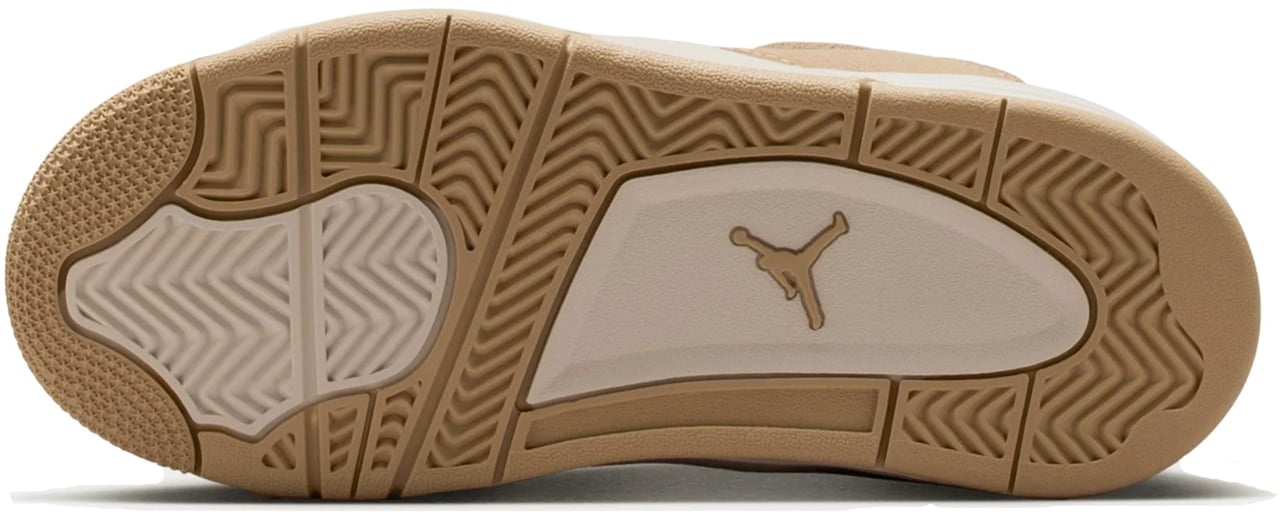 Nike Air Jordan 4 Retro Cozy Girl Enfant et Bébé Beige
