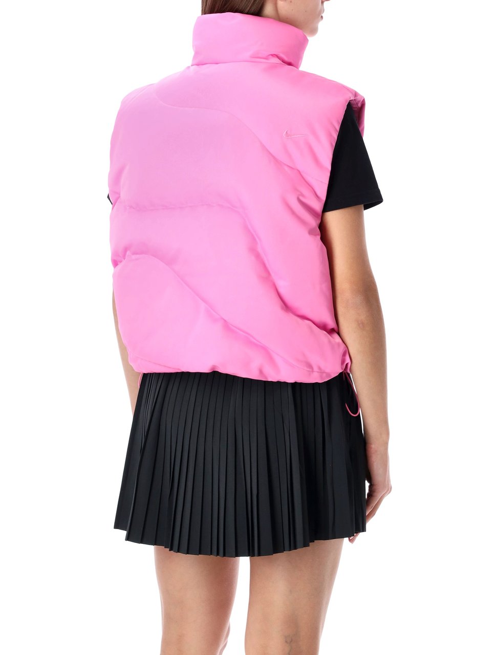 Nike Swoosh Series Oversized Down Vest Roze