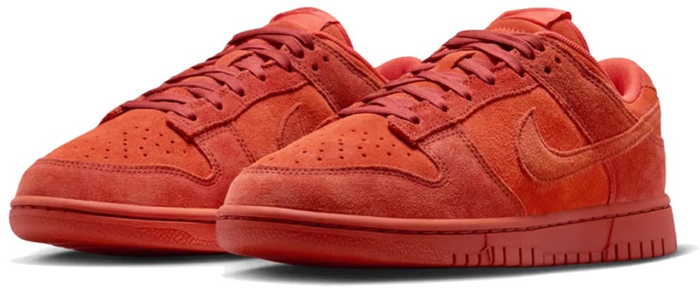 Nike Dunk Low Se Dragon Red Sneakers Rood