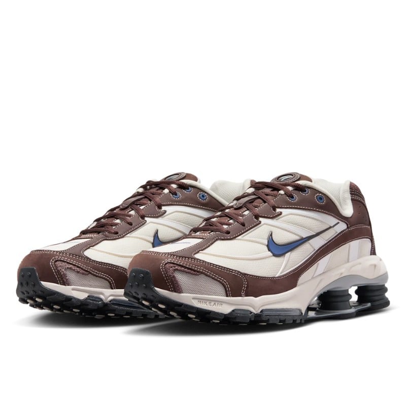 Nike Nike Shox Ride 2 Baroque Brown Diffused Blue Zwart