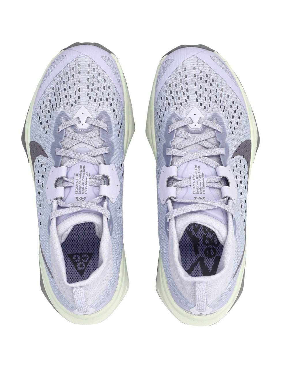 Nike Lightweight Technical Trail Sneakers With Zoomx Cushioning Paars