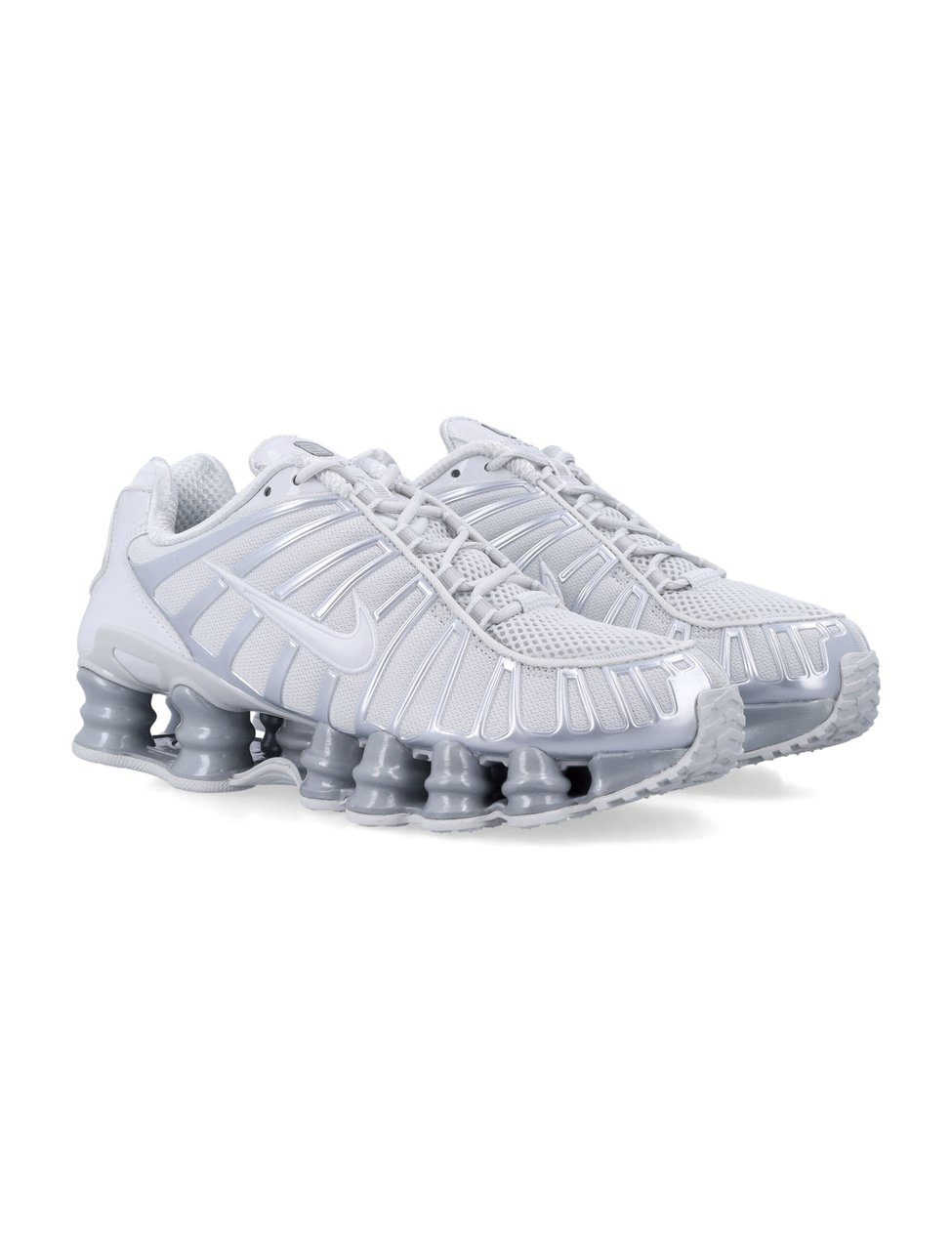 Nike Shox TL TPU Cage Mesh Sneakers Wit