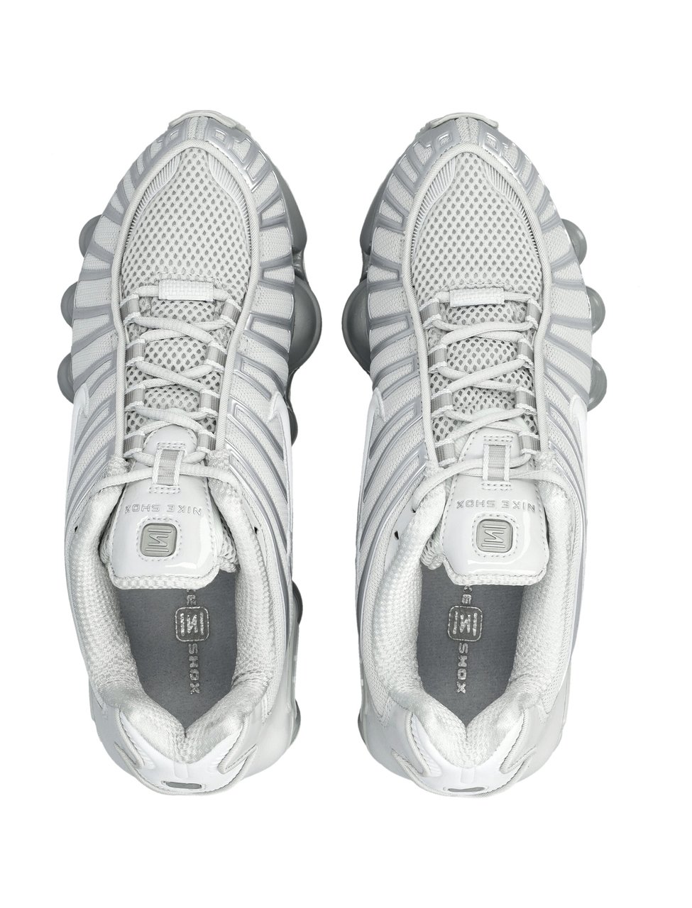 Nike Shox TL TPU Cage Mesh Sneakers Wit