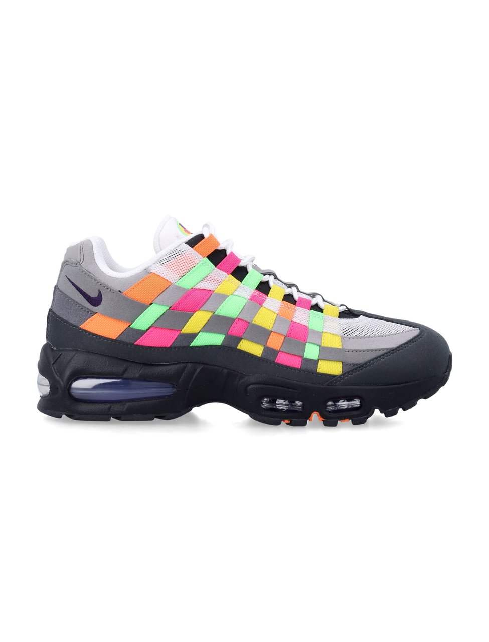Nike Multicolor Air Max 95 Woven Sneakers Zwart