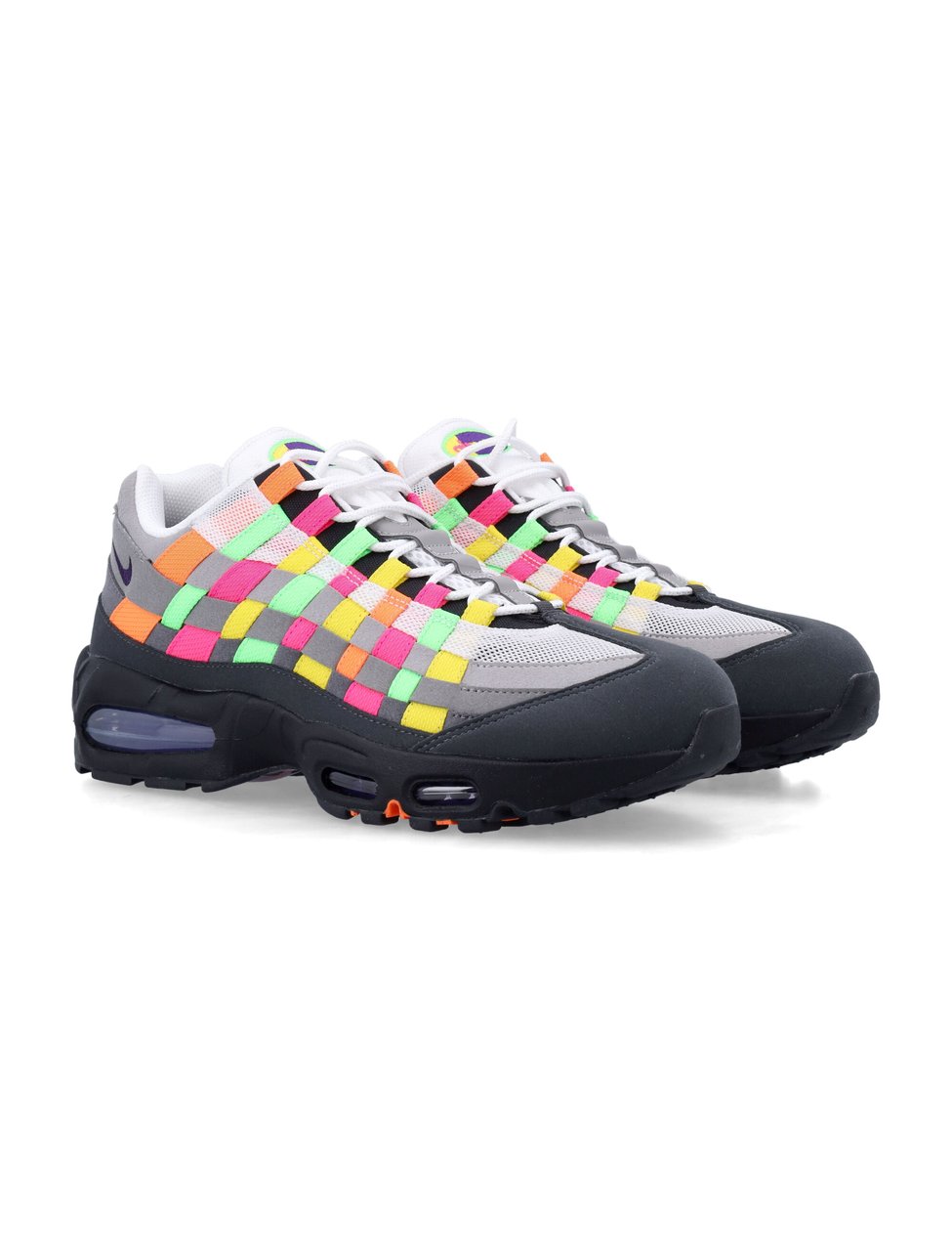 Nike Multicolor Air Max 95 Woven Sneakers Zwart