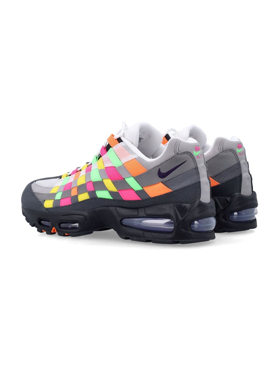 Nike Multicolor Air Max 95 Woven Sneakers Zwart