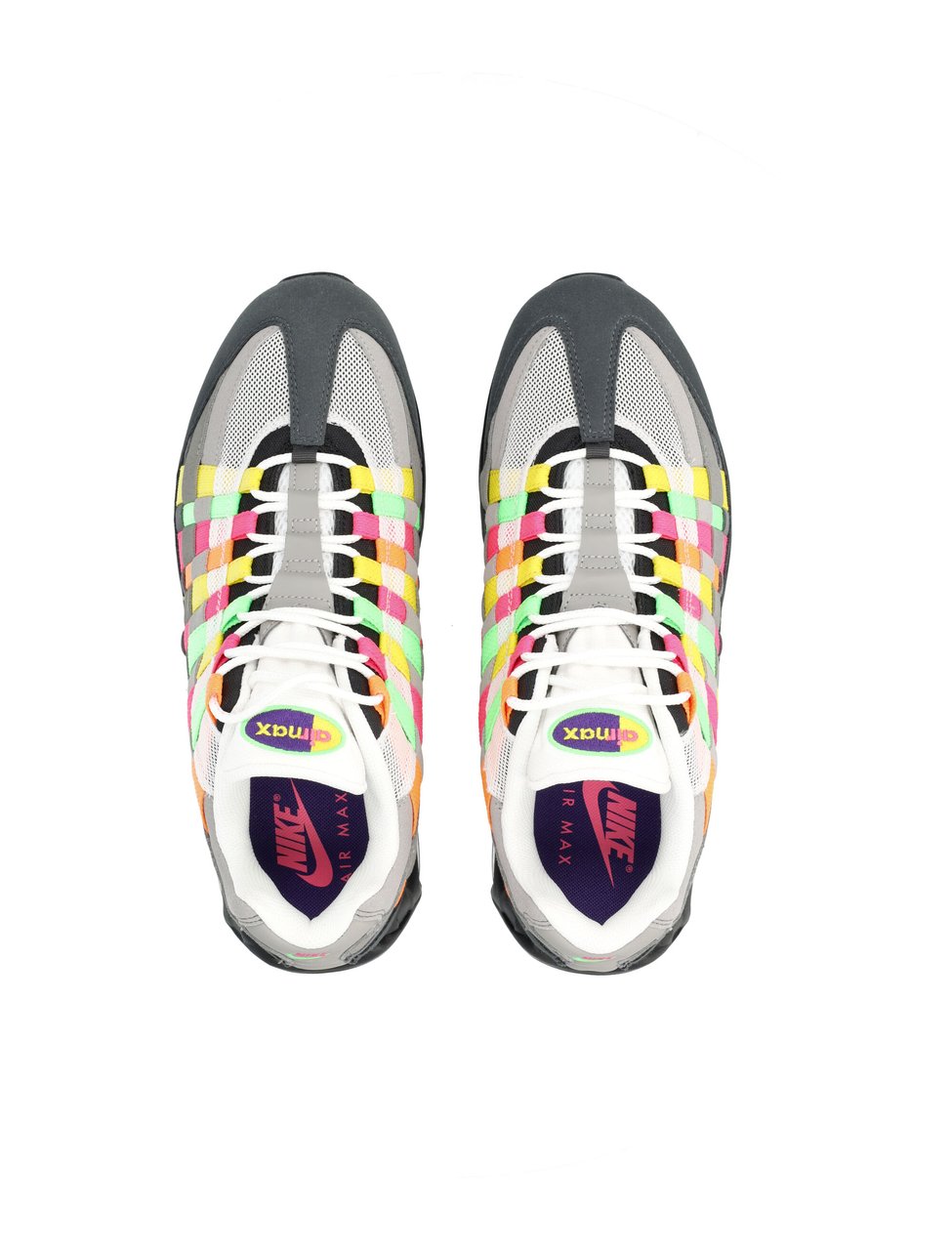 Nike Multicolor Air Max 95 Woven Sneakers Zwart