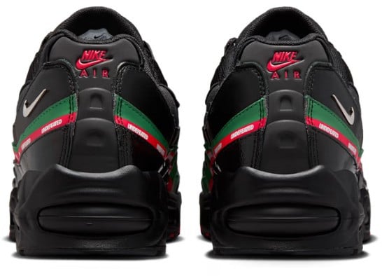 Nike Air Max 95 SP Undefeated Black Zwart