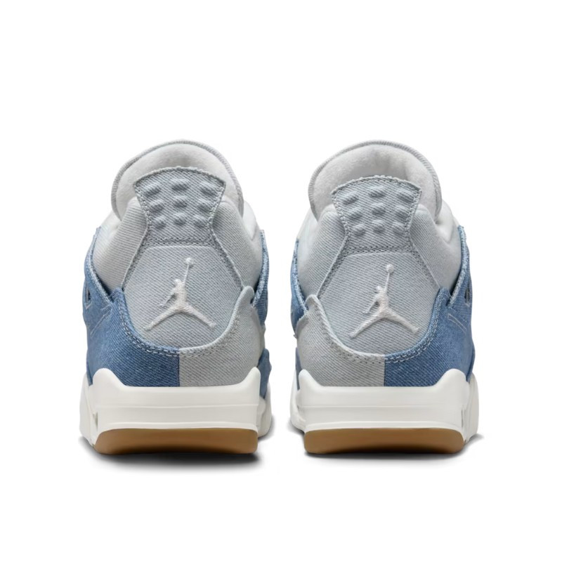 Nike Air Jordan 4 Retro TEX Denim Worn Blue Blauw