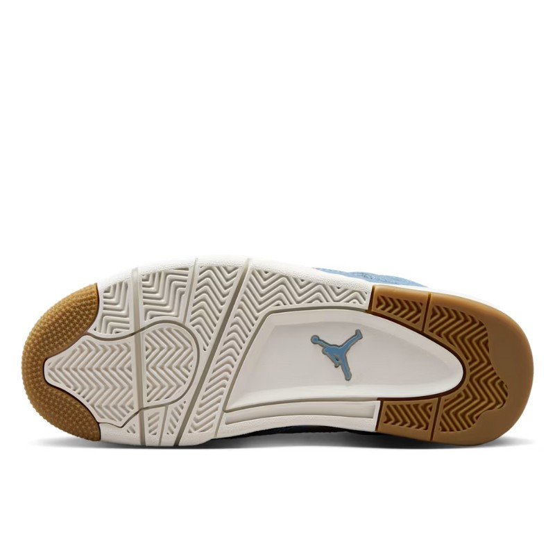 Nike Air Jordan 4 Retro TEX Denim Worn Blue Blauw