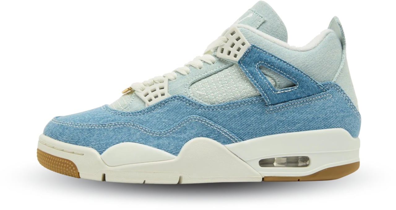 Nike Air Jordan 4 Retro TEX Denim Worn Blue Divers