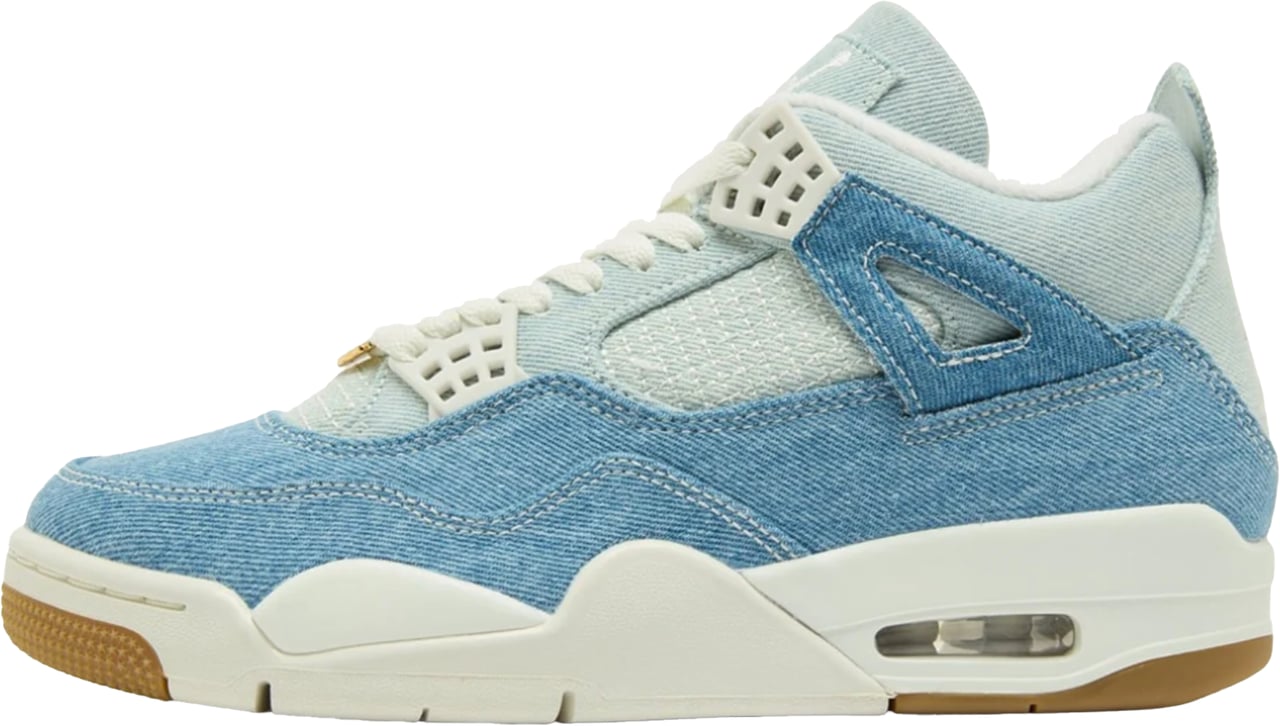 Nike Air Jordan 4 Retro TEX Denim Worn Blue Divers