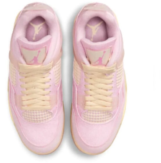 Nike Air Jordan 4 Retro Iced Carmine Roze