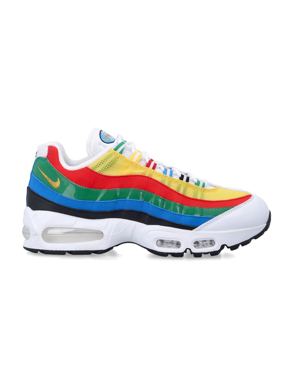 Nike Air Max Big Bubble Multicolor Sneakers Rood
