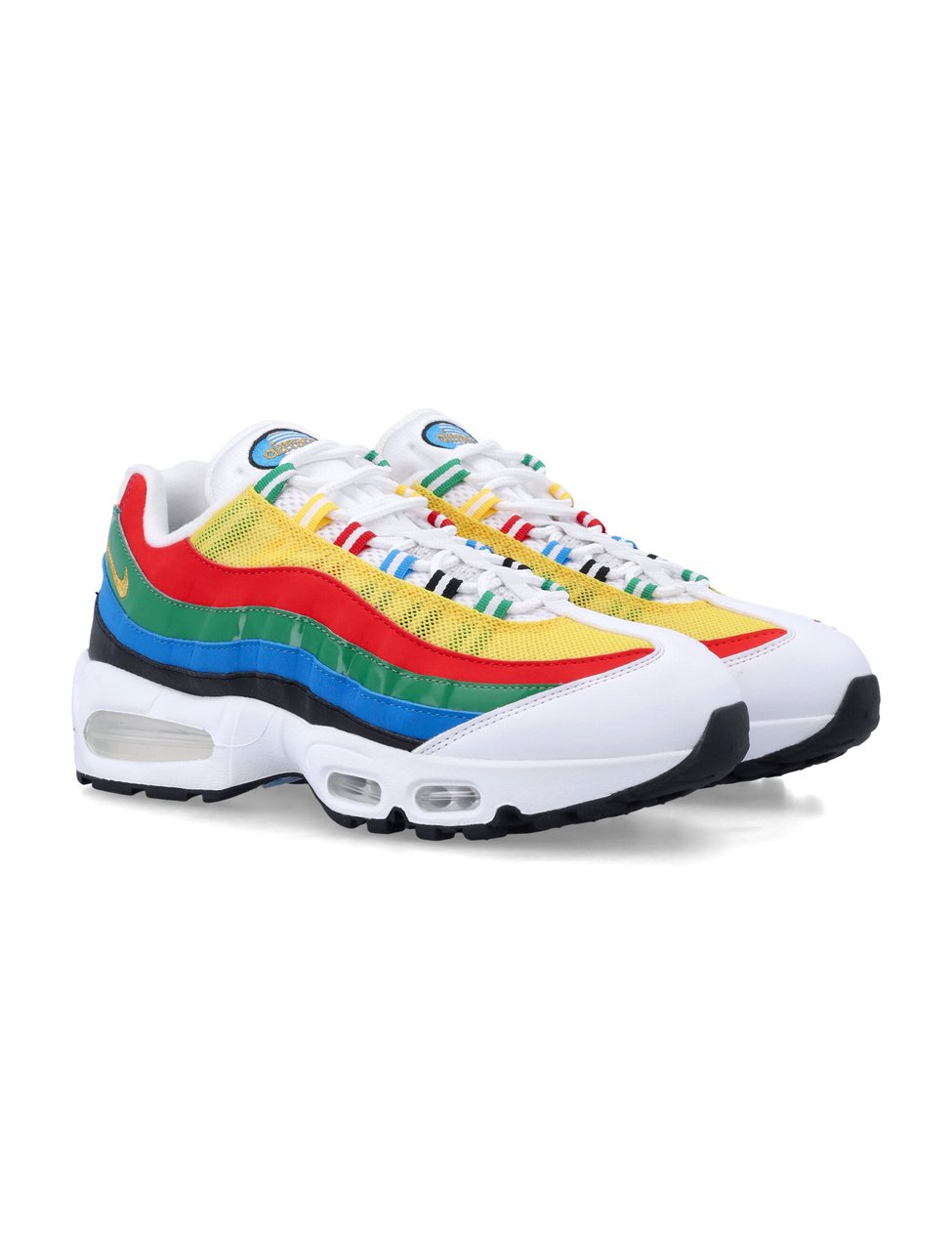 Nike Air Max Big Bubble Multicolor Sneakers Rood