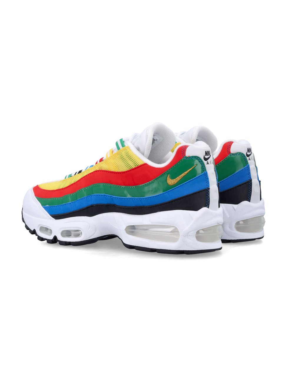 Nike Air Max Big Bubble Multicolor Sneakers Rood