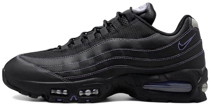 Nike Air Max 95 OG Big Bubble Black Persian Violet Zwart