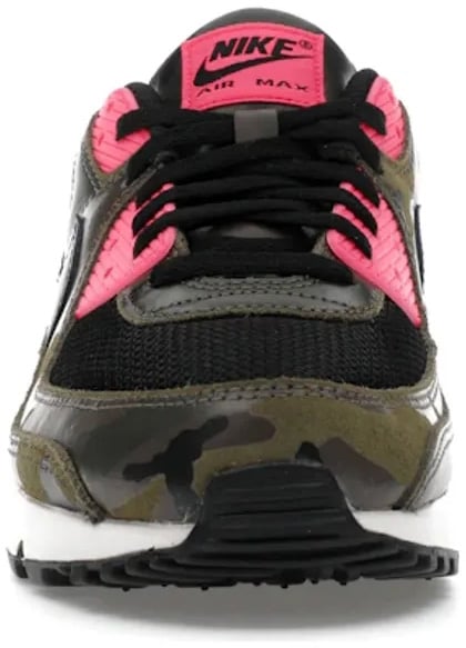 Nike Nike Air Max 90 Camo Pack Sequoia Hyper Pink Zwart