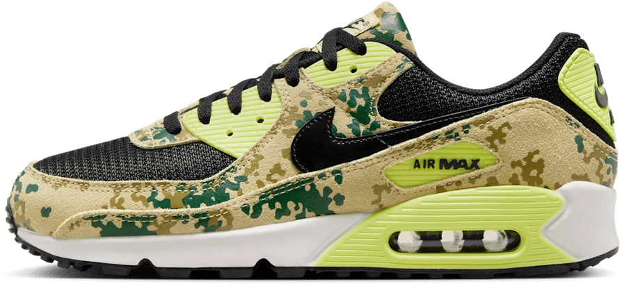 Nike Nike Air Max 90 'Light Lemon Twist' (Camo Pack) Geel