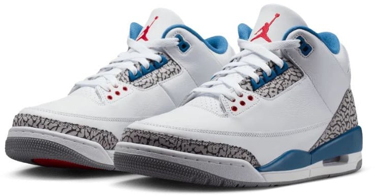 Nike Air Jordan 3 Retro True Blue (2026) Wit