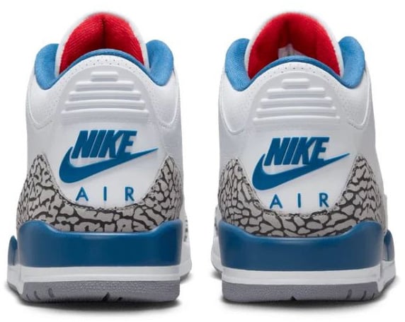 Nike Air Jordan 3 Retro True Blue (2026) Wit