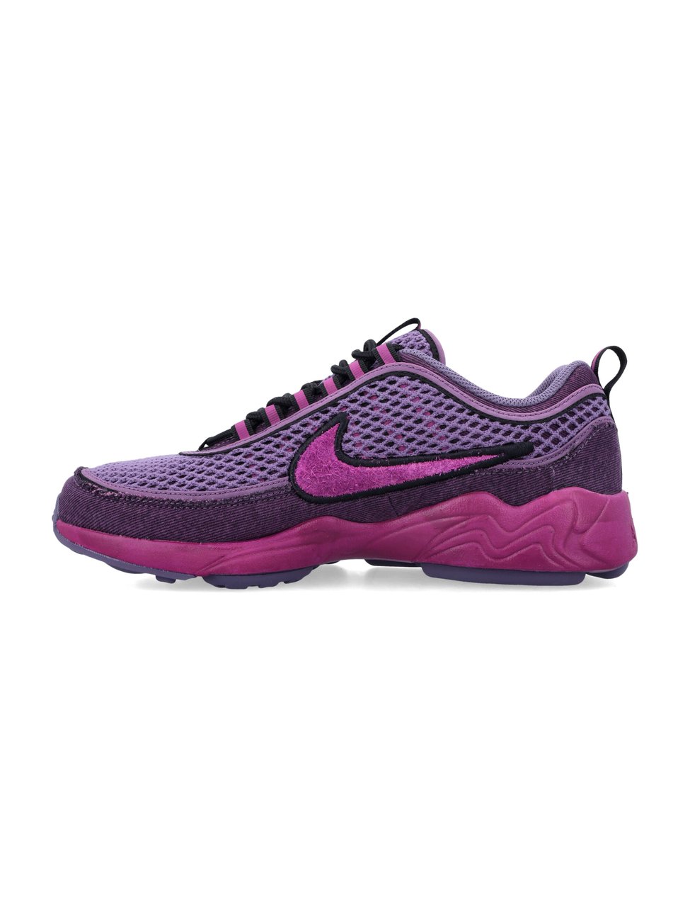 Nike Air Zoom Spiridon Reflective Mesh Sneakers Grijs