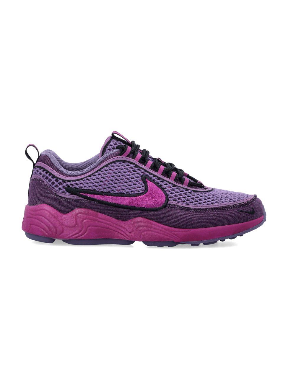 Nike Air Zoom Spiridon Reflective Mesh Sneakers Grijs