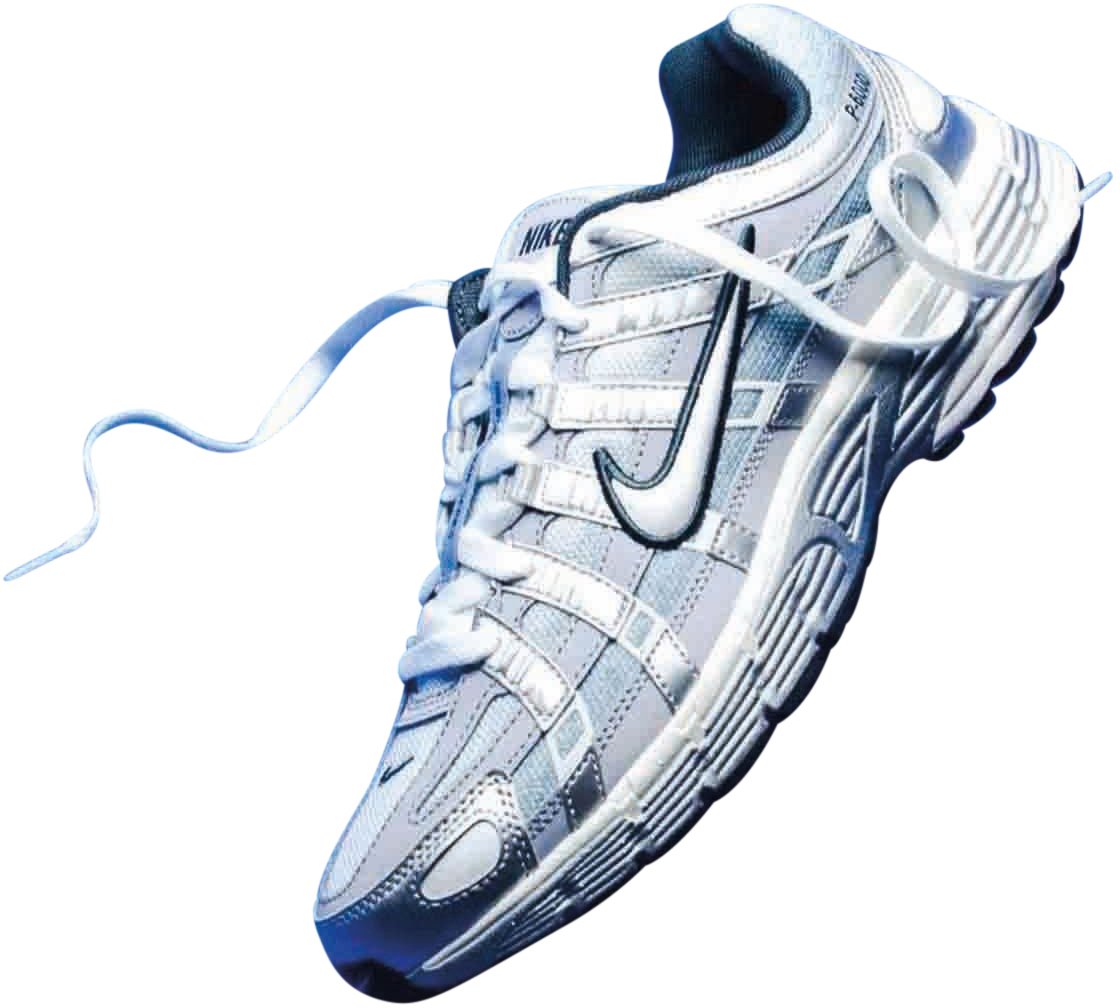 Nike Nike P-6000 Sneaker Zilver Zilver