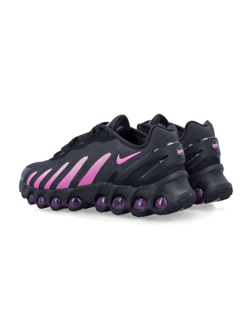 Nike Air Max Mesh Futuristic Sneakers Zwart