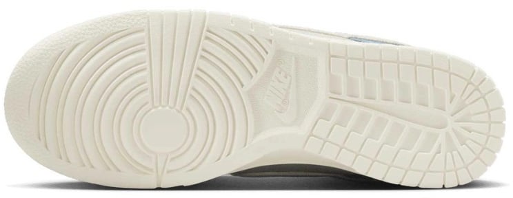 Nike Nike Dunk Low Smokey Blue Denim Wit