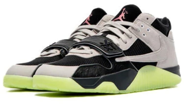 Nike Air Jordan Jumpman Jack TR Travis Scott x Chase B Black Night Silver Grijs