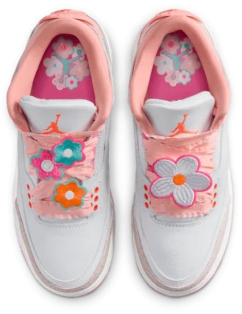 Nike Air Jordan 3 Retro Spring Flowers Wit