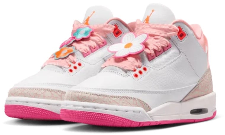 Nike Air Jordan 3 Retro Spring Flowers Wit