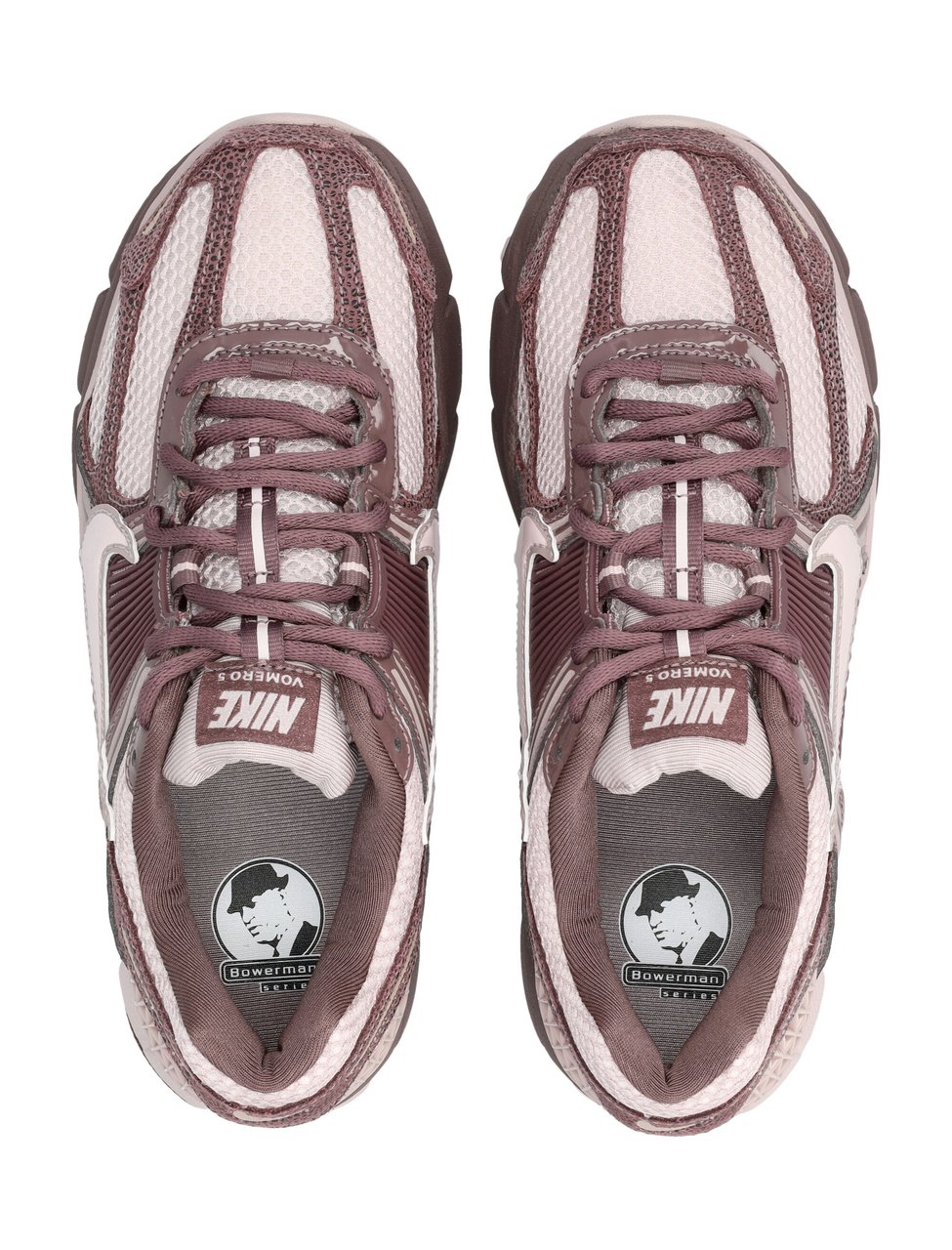 Nike Zoom Vomero Mesh Layered Sneakers Paars