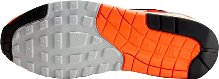 Nike Nike Air Max 1 Patta Waves White Hyper Crimson (With Bracelet) Lichtgrijs