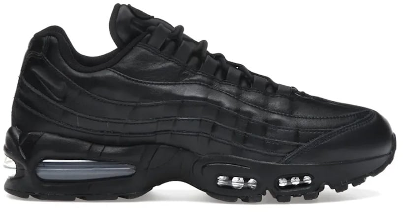 Nike Nike Air Max 95 QS Big Bubble Black Leather Zwart