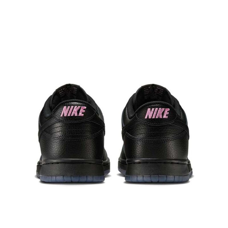 Nike Nike Dunk Low Retro Transparent Black Pink Rise Zwart