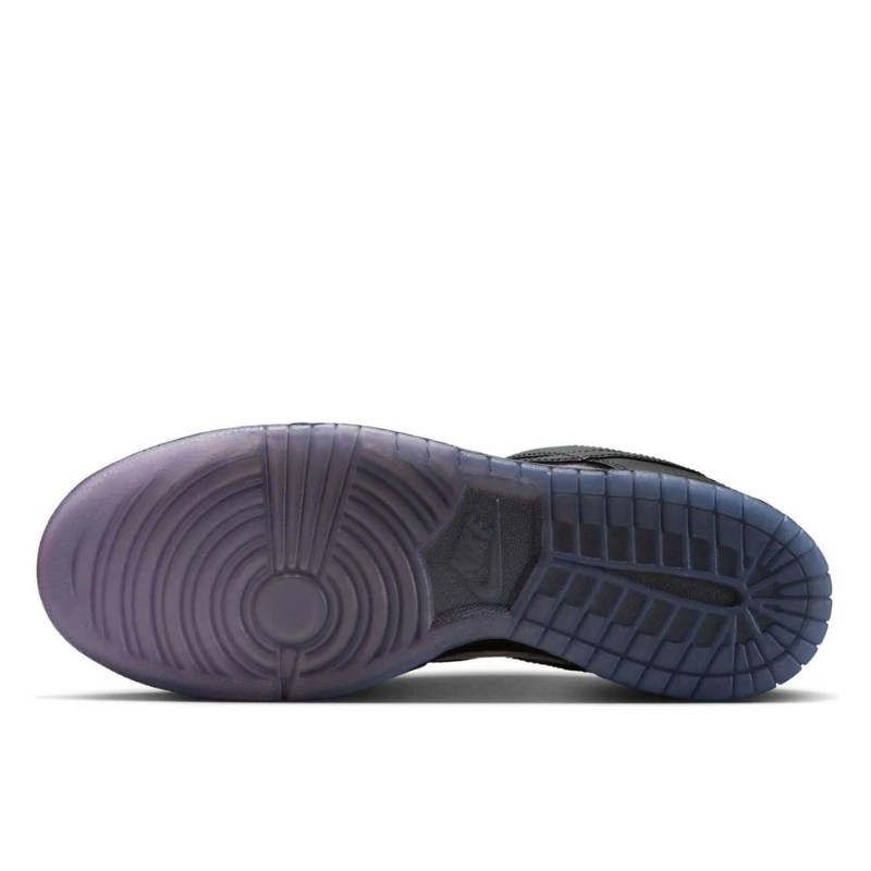 Nike Nike Dunk Low Retro Transparent Black Pink Rise Zwart