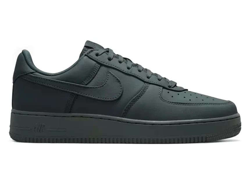 Nike Nike Air Force 1 Low Retro Premium Bomber Grey Zwart