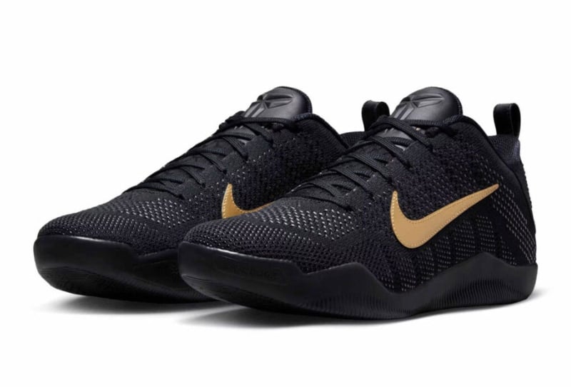 Nike Nike Kobe 11 Elite Low Protro Fade to Black Zwart
