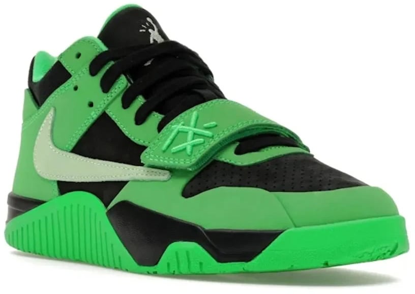 Nike Jordan CJ1 T-Rexx Travis Scott Green Spark Zwart