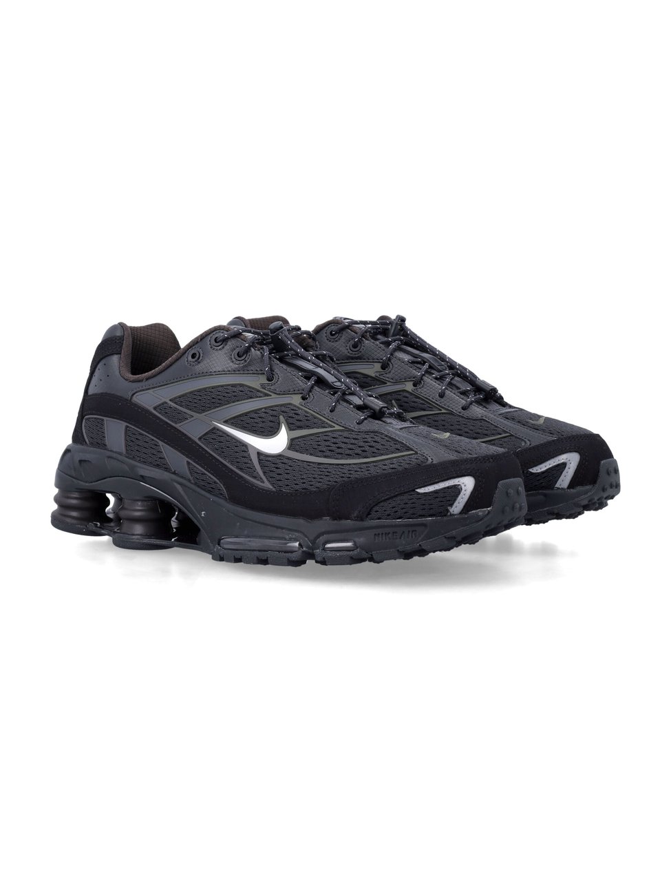 Nike Shox Ride Mesh Futuristic Sneakers Zwart