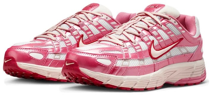 Nike Nike P-6000 White Silt Red Peony Roze